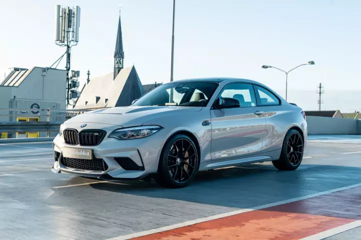 BMW M2 CS (F87) painted in Hockenheim Silver