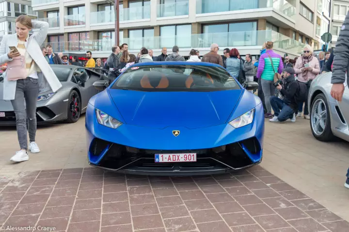 Lamborghini Huracán Performante (LP640-4) painted in Blu Aegeus