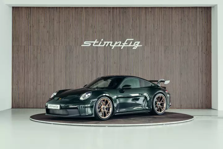 Porsche 911 GT3 (992.1) painted in Brewster Green