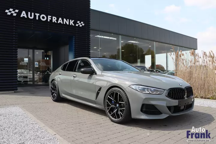 BMW M8 Gran Coupe (F93) painted in Lime Rock Grey
