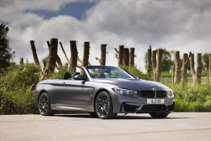 BMW M4 Convertible 30 Jahre Edition (F83) painted in Frozen Dark Grey