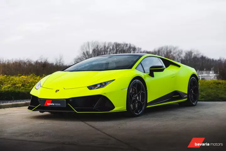 Lamborghini Huracán EVO Fluo Capsule (LP640-4) painted in Verde Shock
