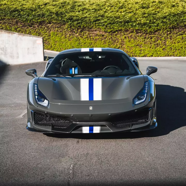 Ferrari 488 Pista painted in Grigio Scuro