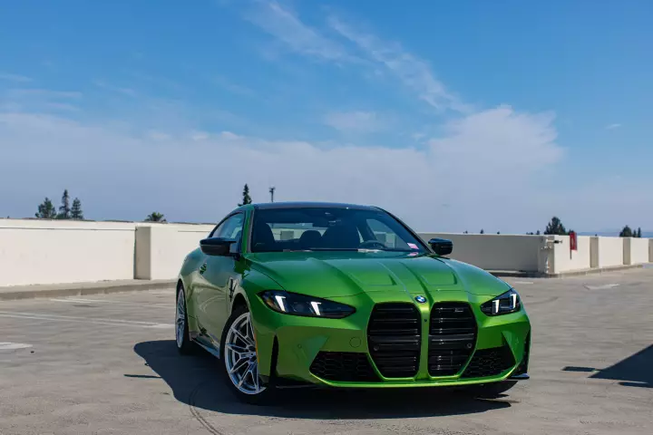 BMW M4 (G82) painted in Java Green II