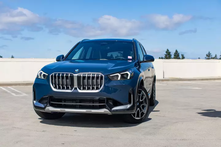 BMW X1 (U11) painted in Night Dusk Blue