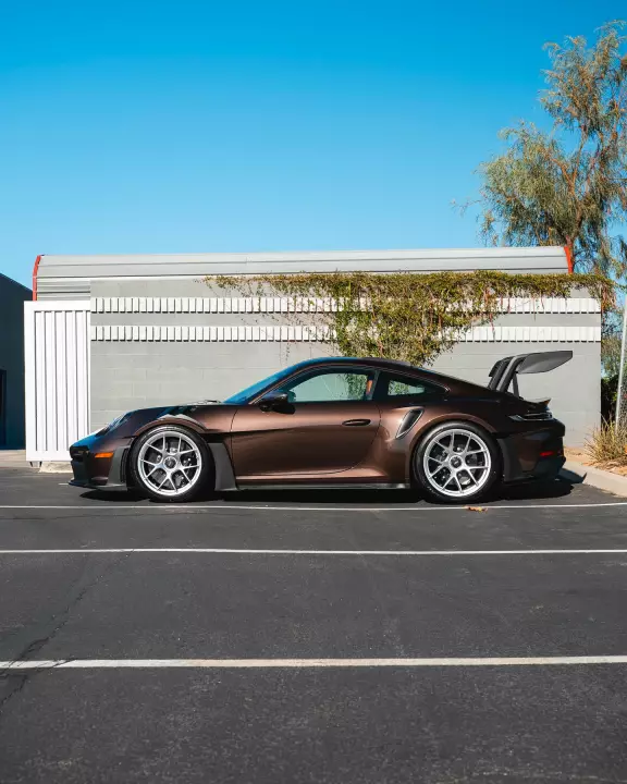 Porsche 911 GT3 RS (992.1) painted in Macadamia Metallic