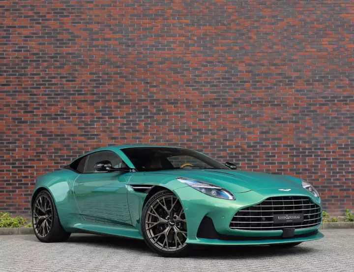 Aston Martin DB12 painted in Iridescent Emerald