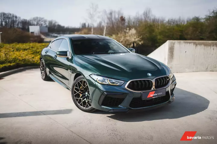 BMW M8 Gran Coupe First Edition (F92) painted in Aurora Diamond Green