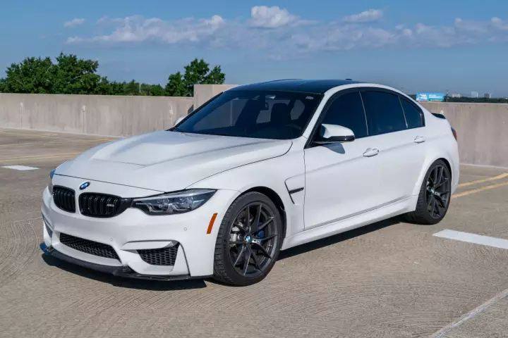 BMW M3 CS (F80) painted in Alpine White III