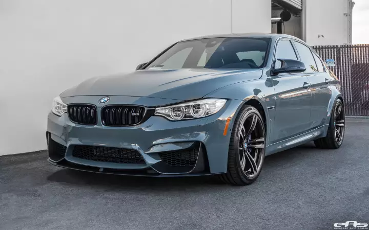 BMW M3 (F80) painted in Grigio Medio