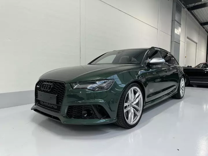 Audi RS6 Avant (C7) painted in Verdant Green