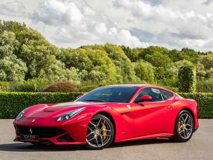 Ferrari F12 Berlinetta painted in Rosso Berlinetta