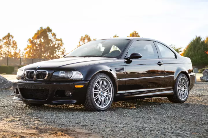 BMW M3 (E46) painted in Black II