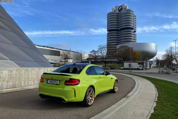 BMW M2 CS (F87) painted in Birch Green