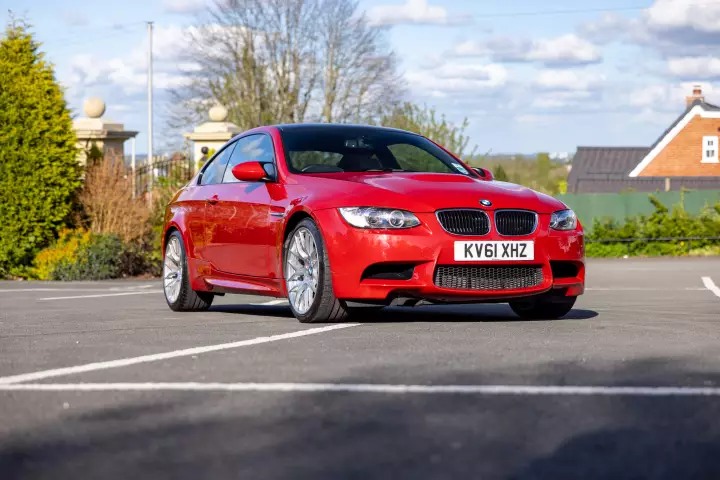 BMW M3 Coupé (E92) painted in Melbourne Red