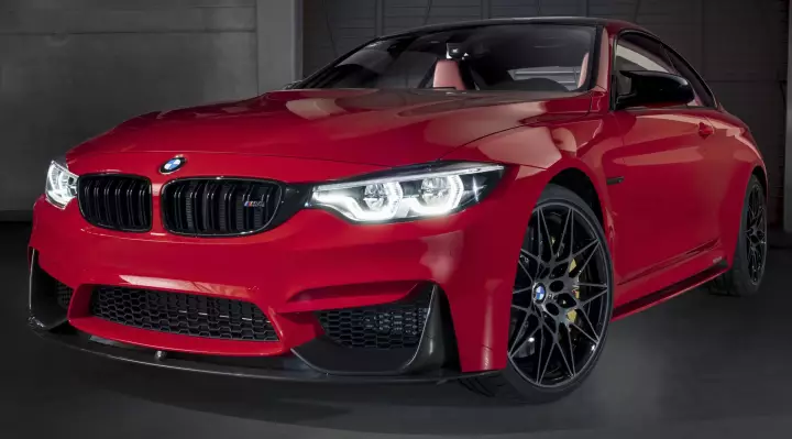 BMW M4 (F82) painted in Rosso Corsa
