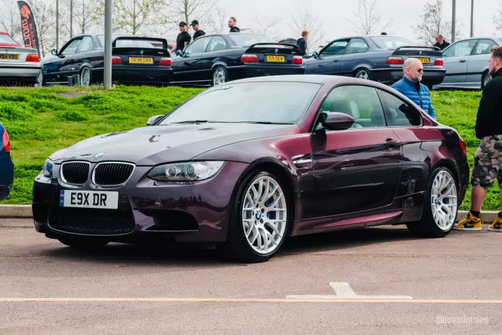 BMW M3 Coupé (E92) painted in Mora