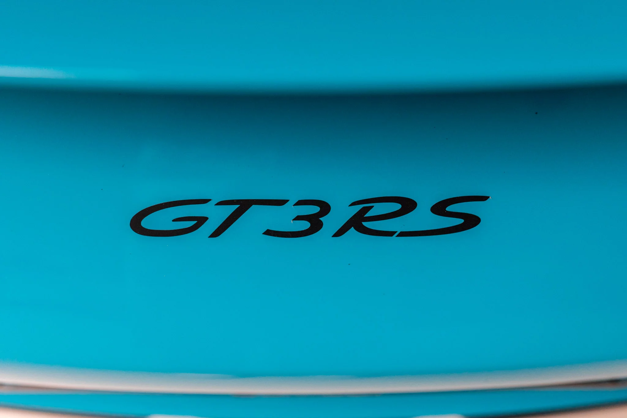 Miami Blue Porsche 911 GT3 RS