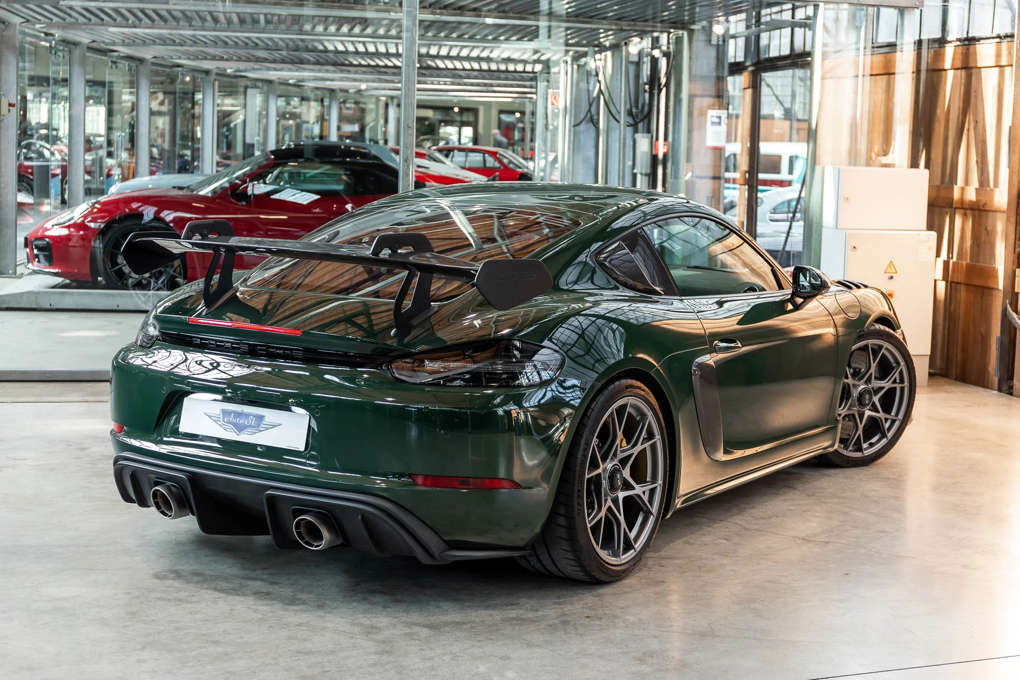 Underberg Green Porsche 718 Cayman GT4 RS