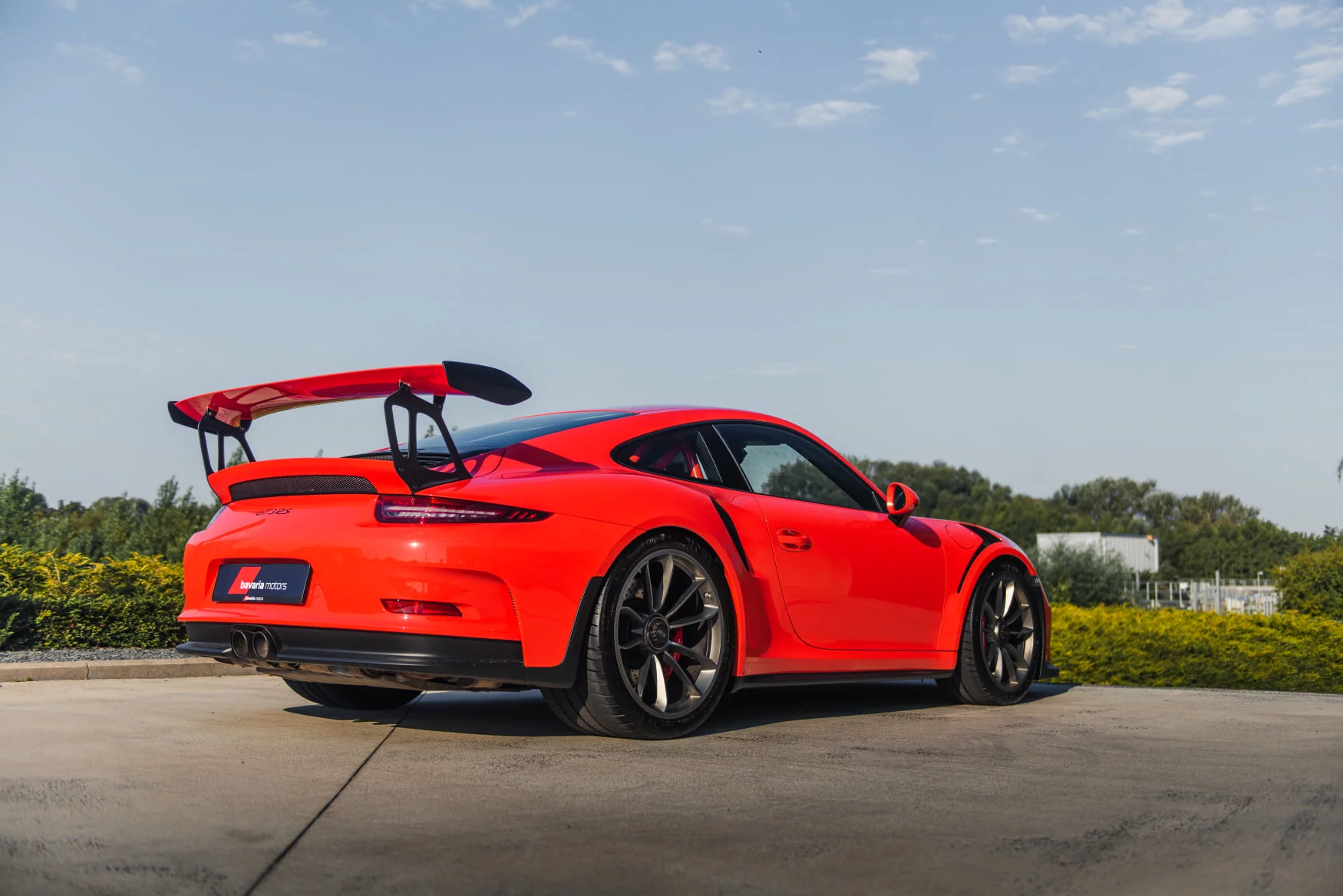 Lava Orange Porsche 911 GT3 RS