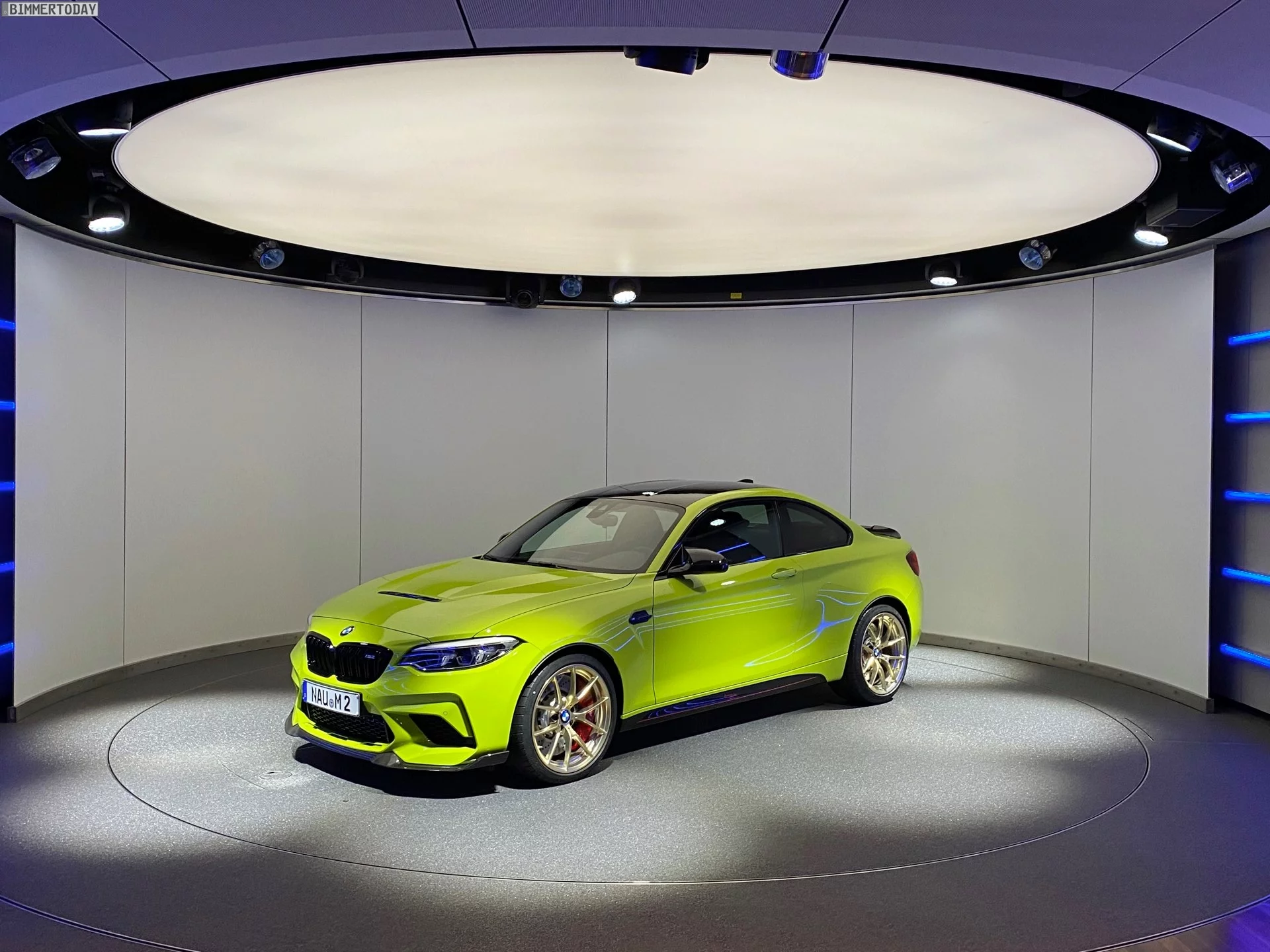 Birch Green BMW M2