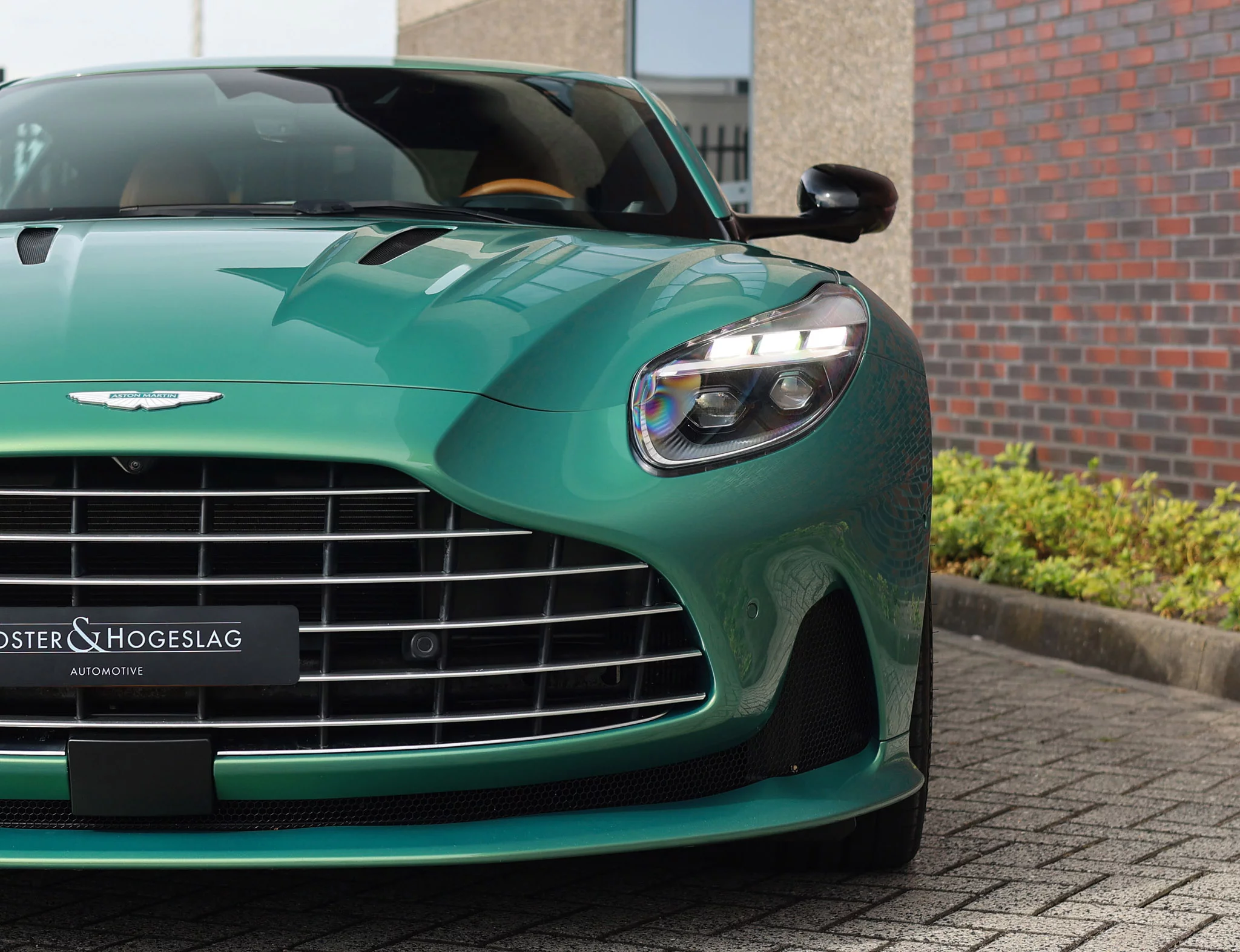 Iridescent Emerald Aston Martin DB12