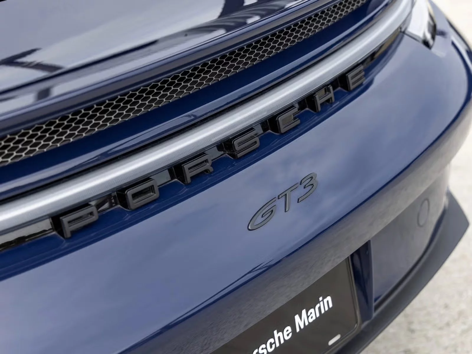 Dark Sea Blue Porsche 911 GT3