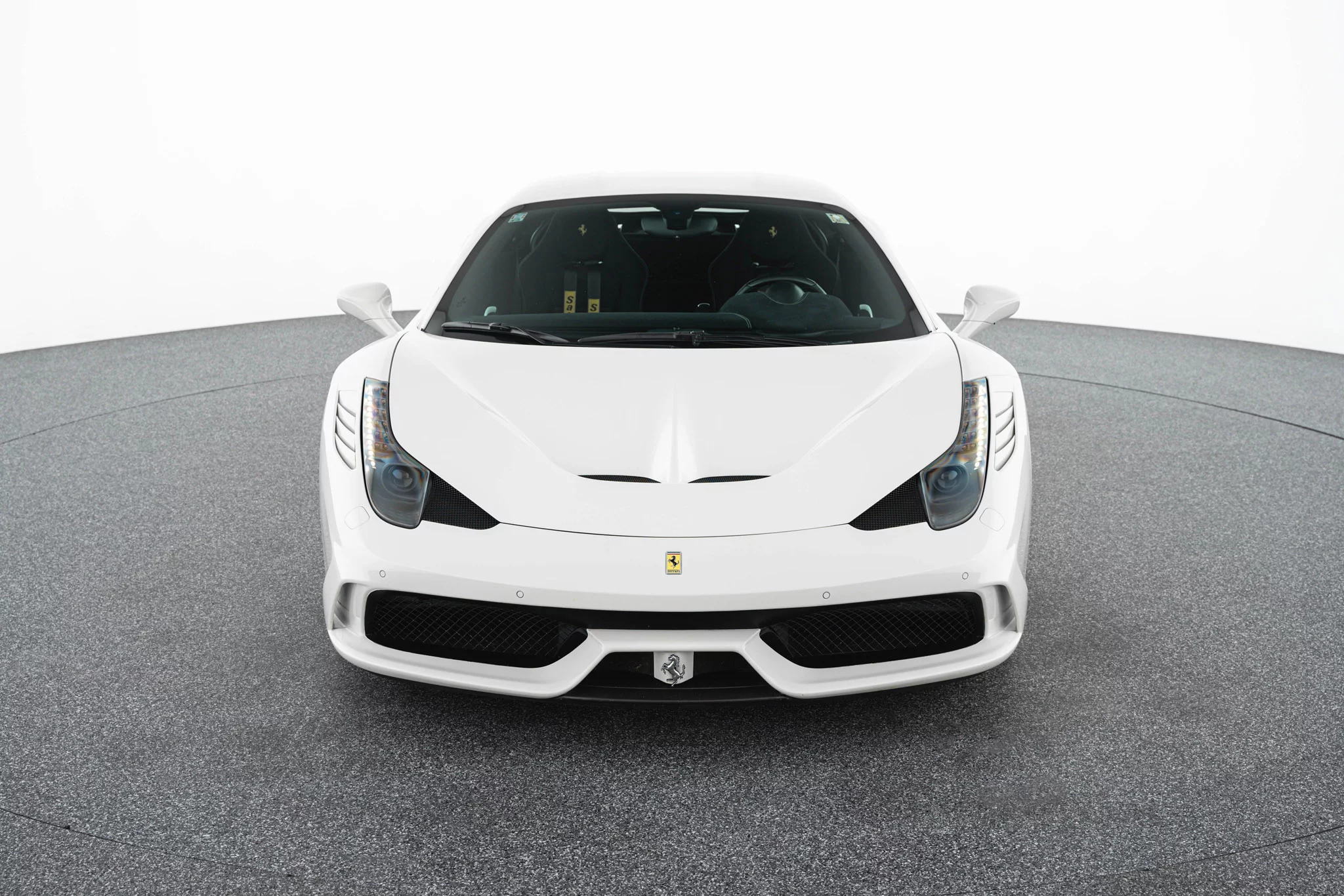 Bianco Avus Ferrari 458