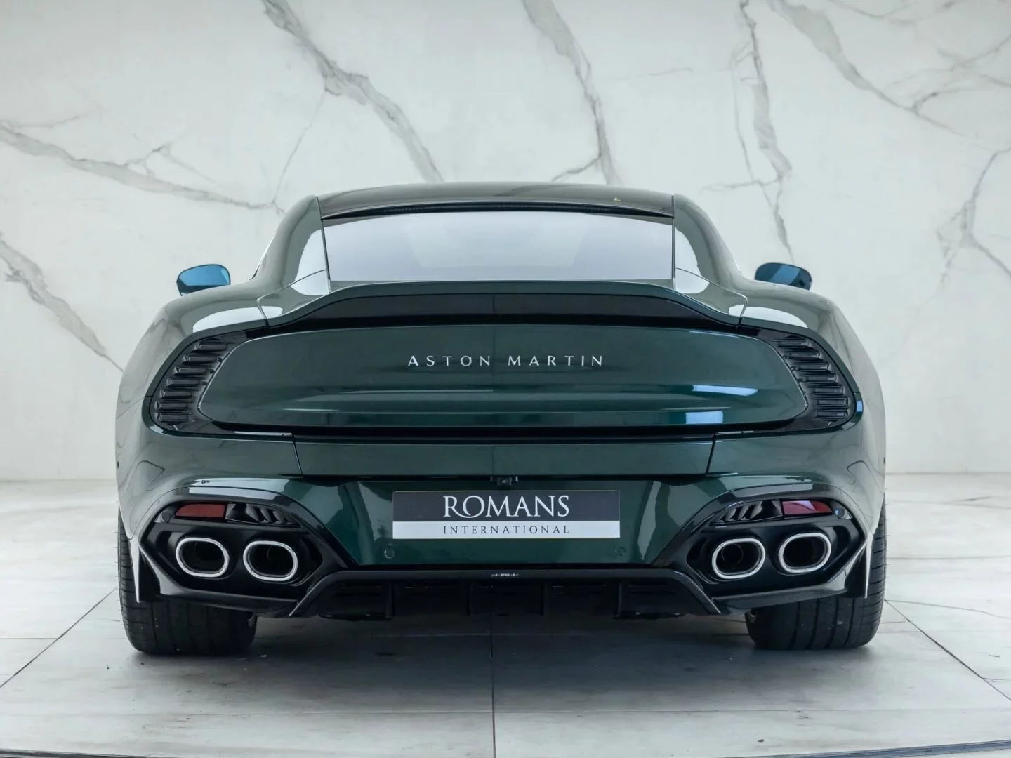Buckinghamshire Green Aston Martin Vanquish