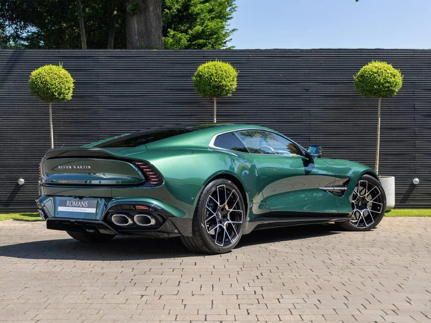 Buckinghamshire Green Aston Martin Vanquish