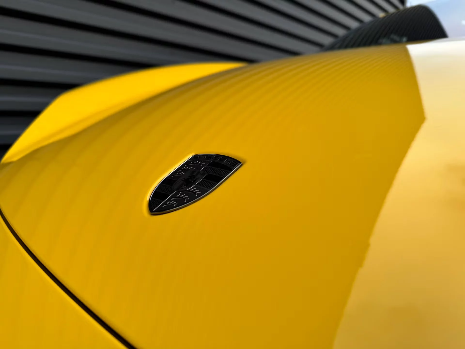 Speed Yellow Porsche Macan Electric