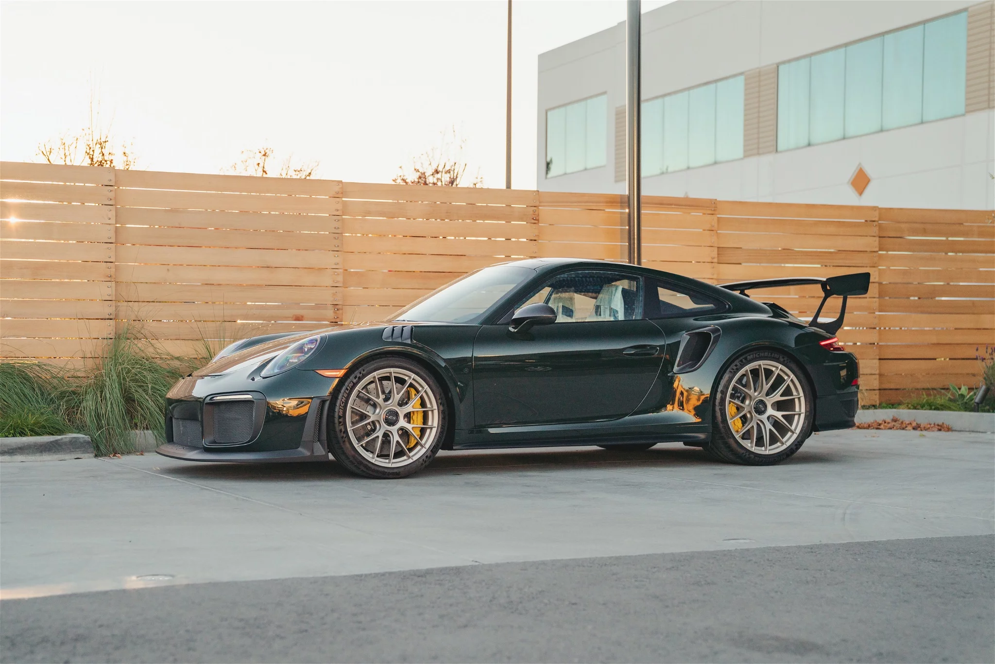 Brewster Green Porsche 911 GT2 RS