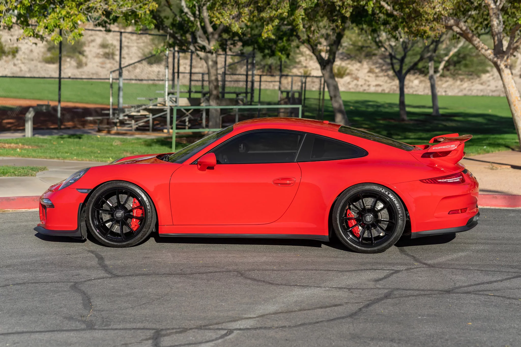Guards Red Porsche 911 GT3