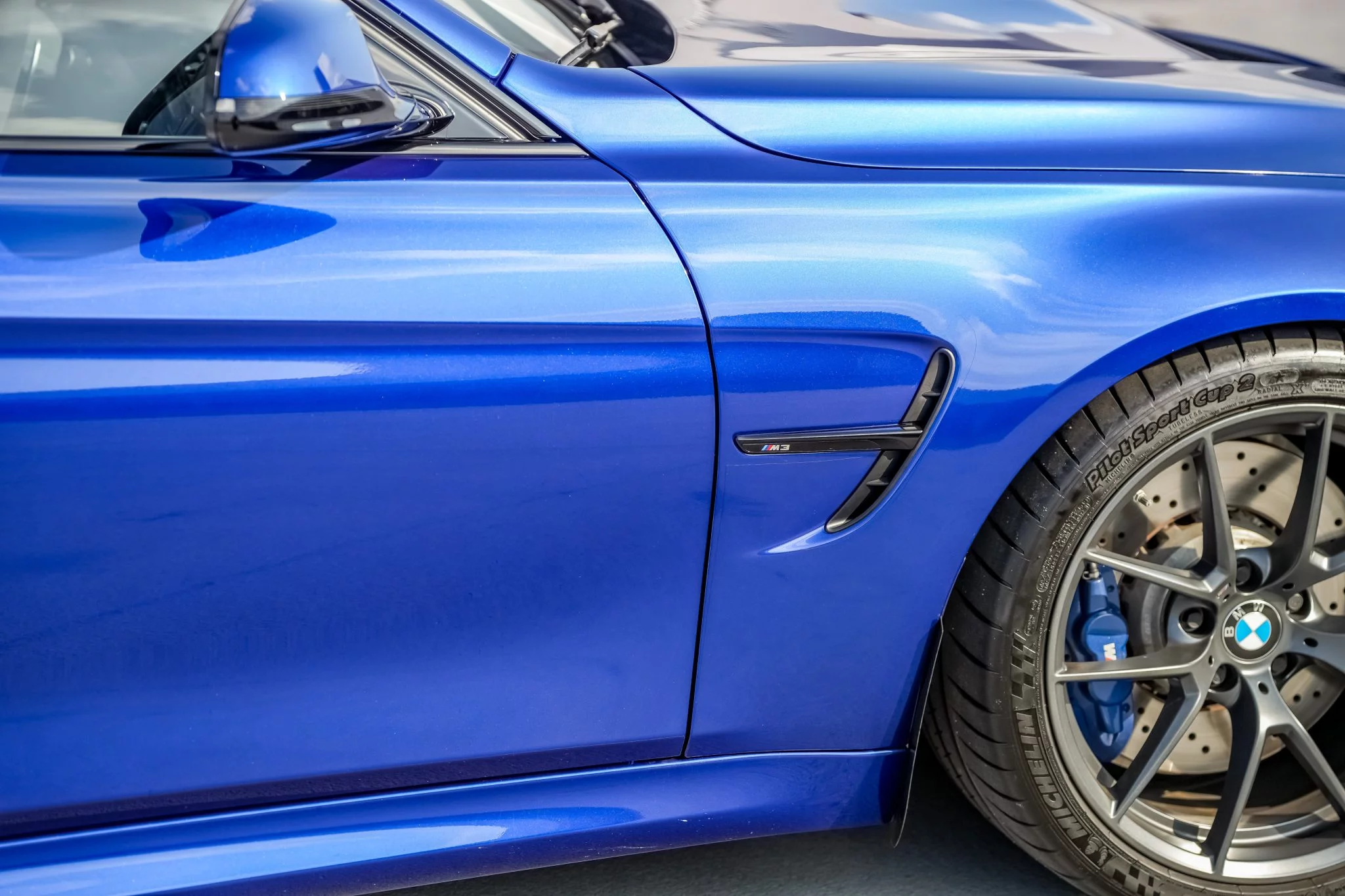 San Marino Blue BMW M3