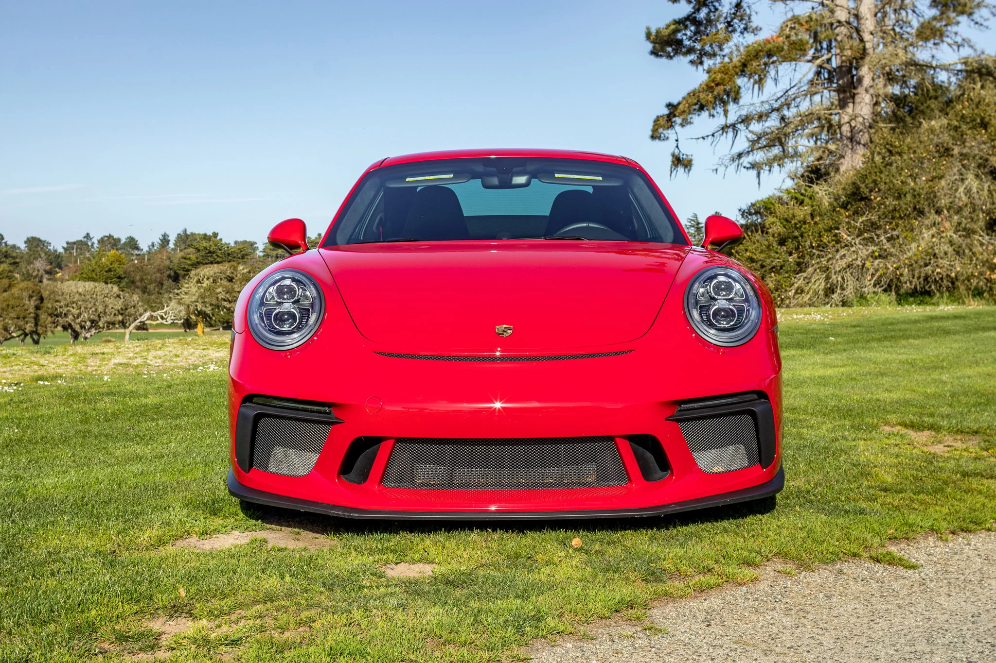 Carmine Red Porsche 911 GT3