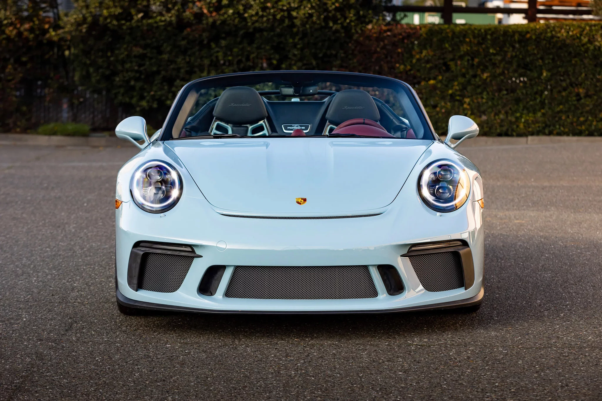 Meissen Blue Porsche 911 Speedster