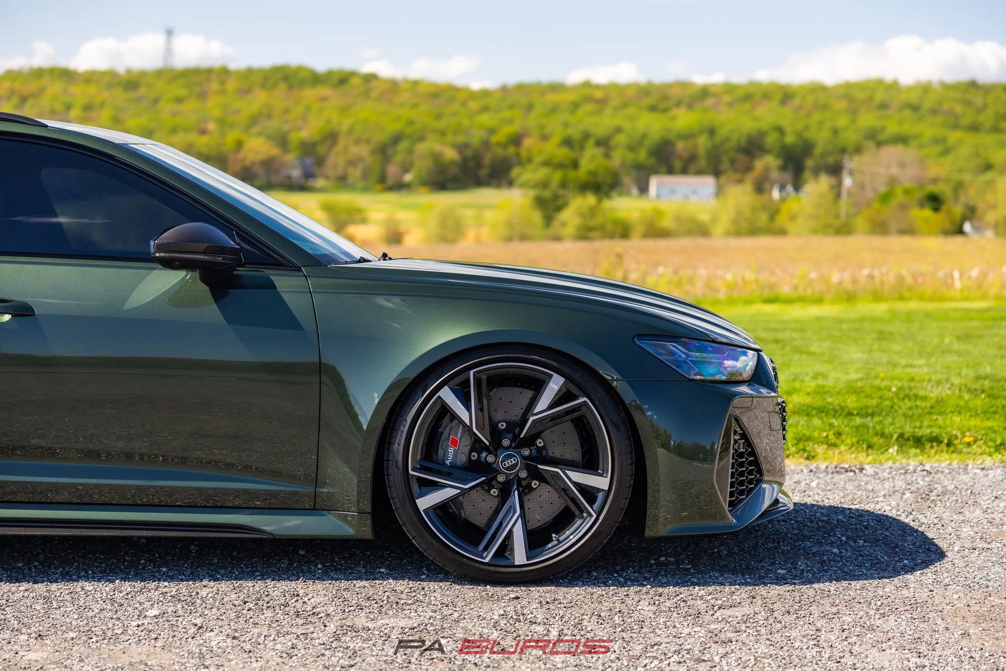 Oak Green Metallic Audi RS6 Avant