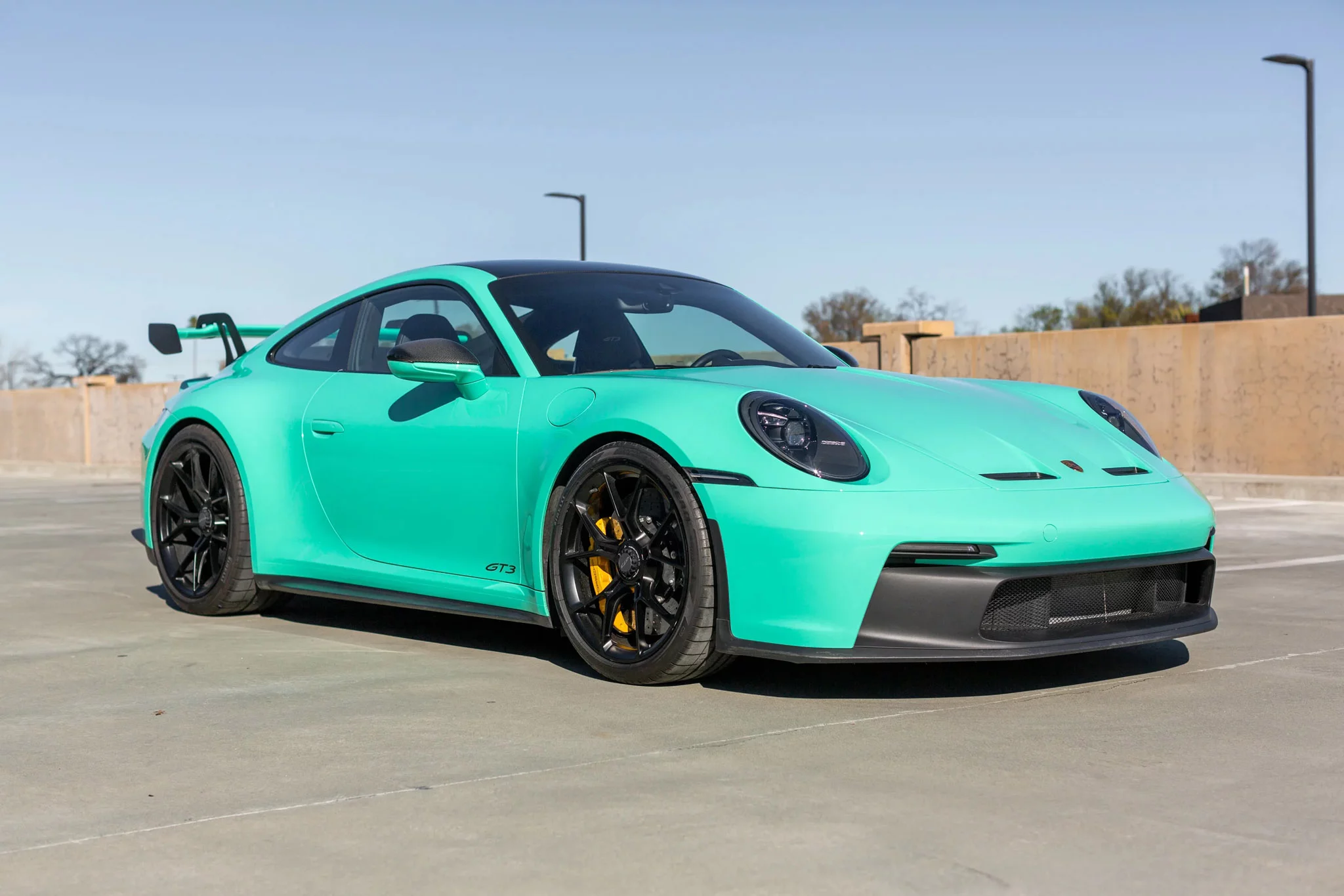 Mint Green Porsche 911 GT3