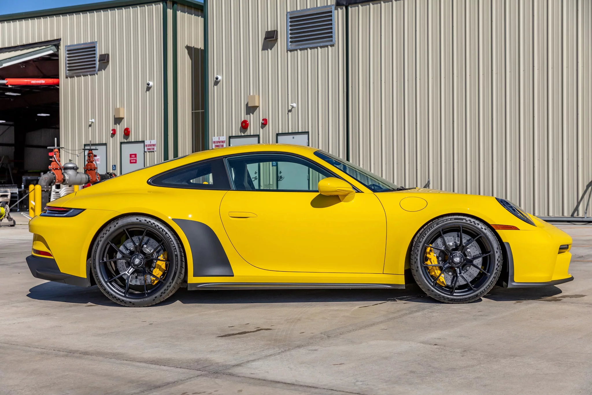 Racing Yellow Porsche 911 GT3