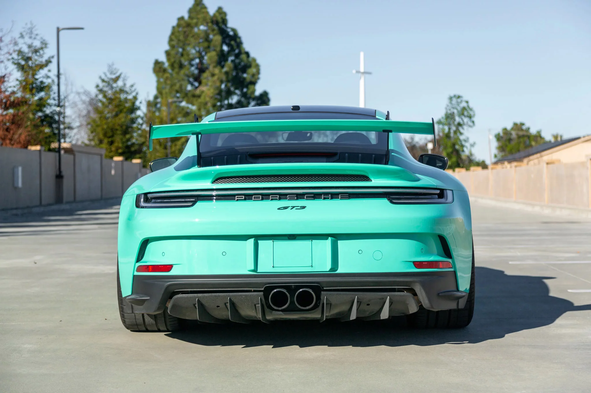 Mint Green Porsche 911 GT3