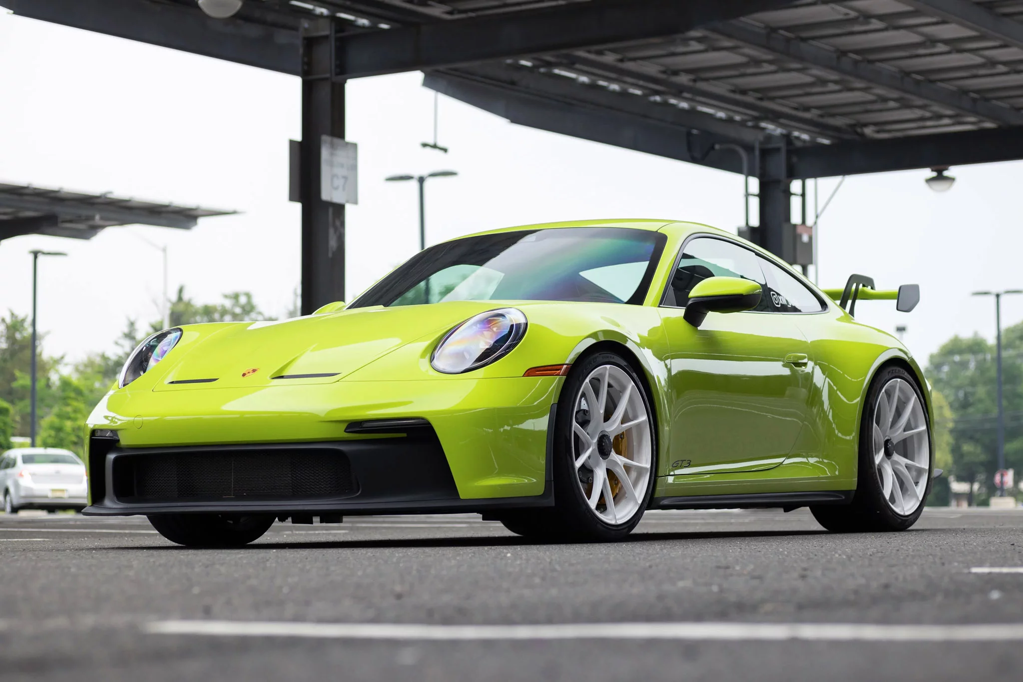 Light Green Porsche 911 GT3