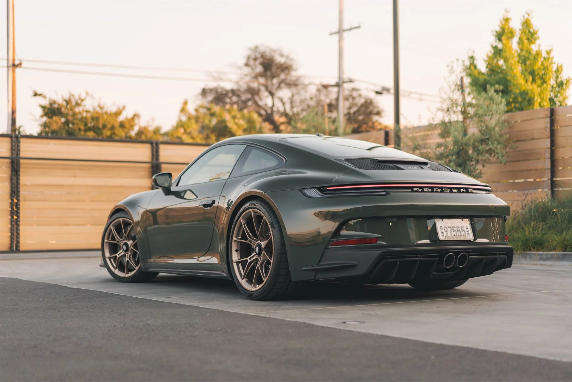 Black Olive Porsche 911 GT3