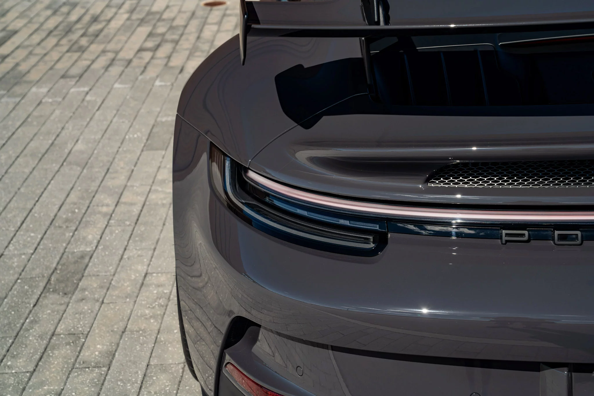 Grey Black Porsche 911 GT3