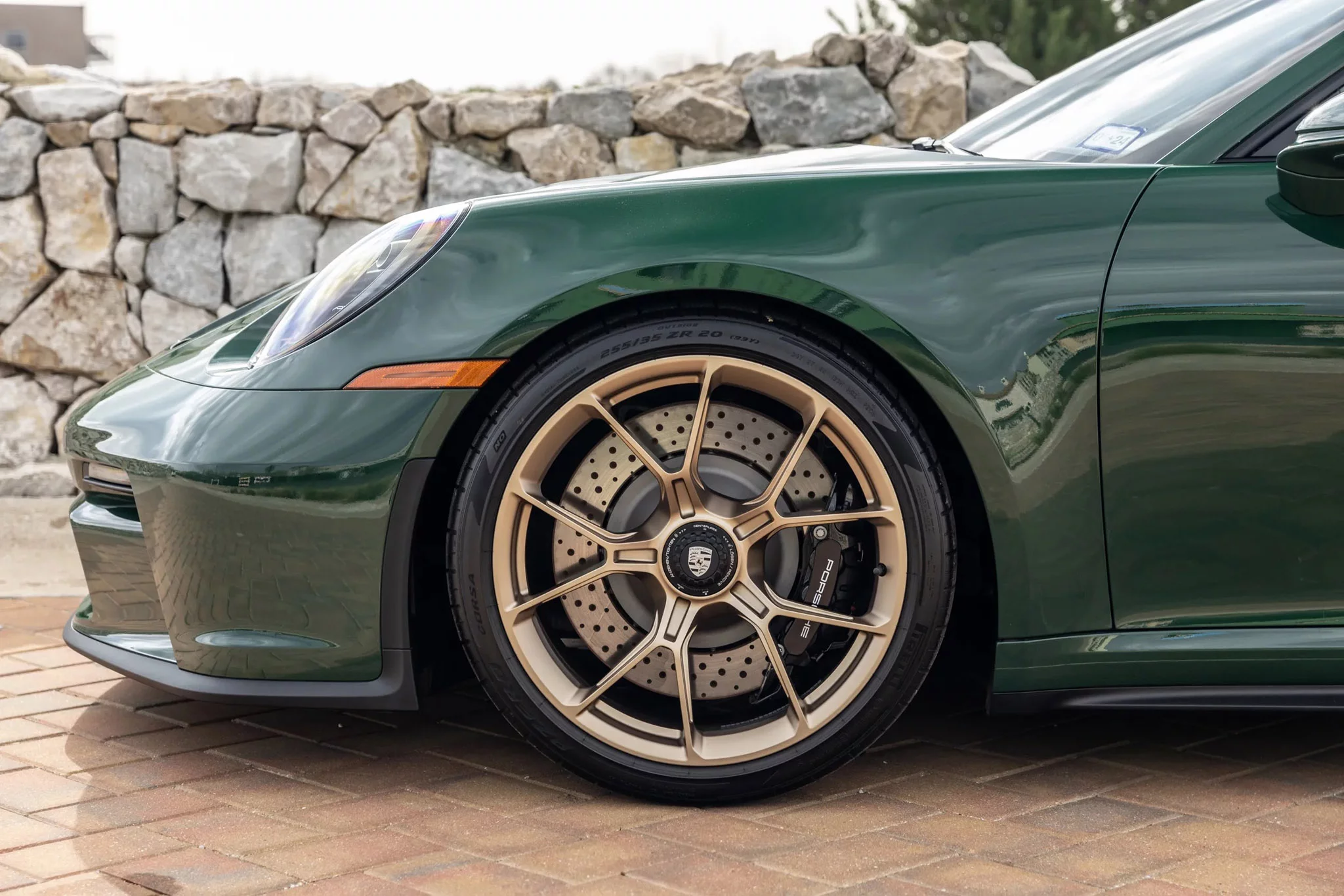 British Racing Green Porsche 911 GT3