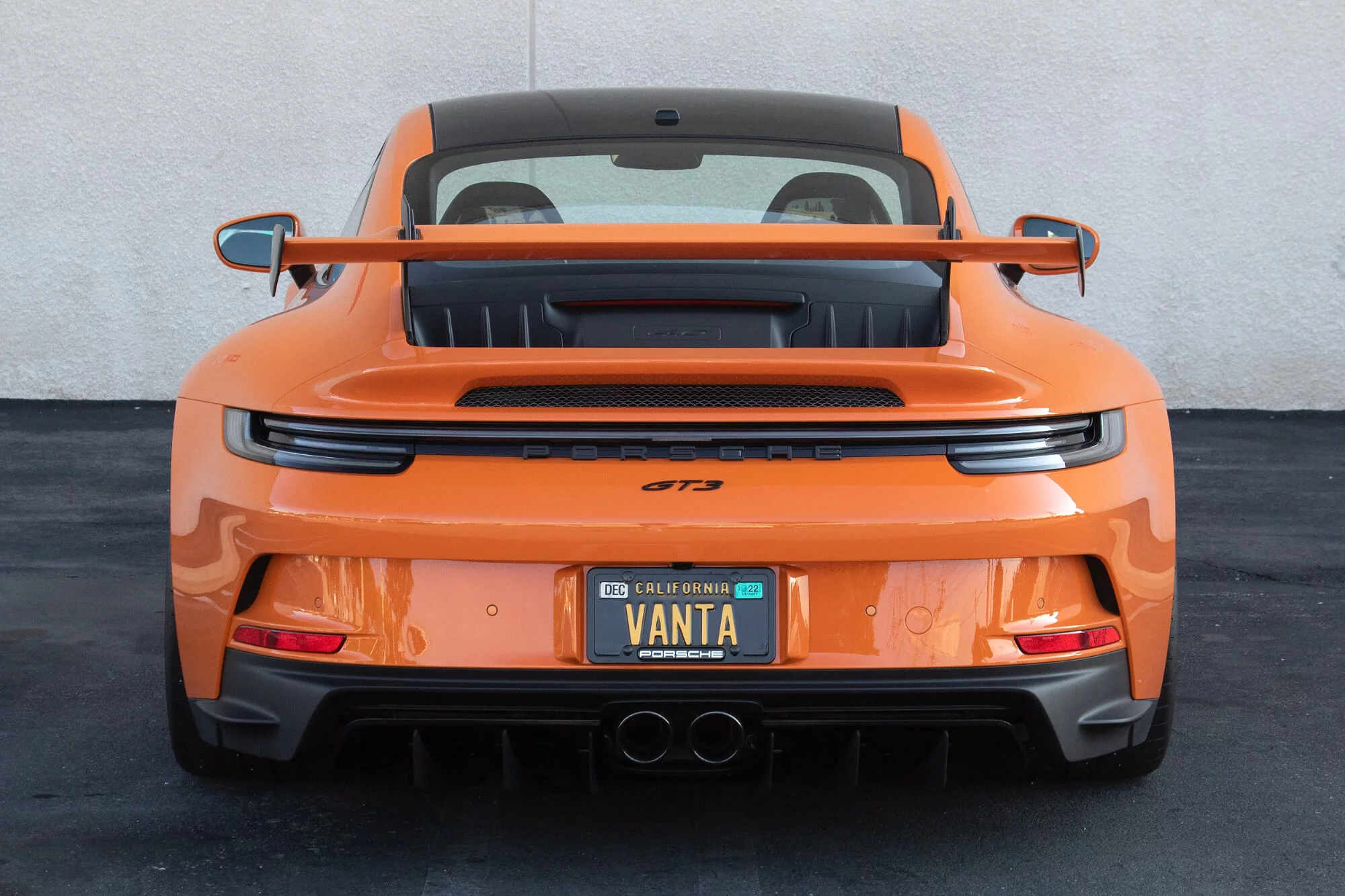 Pastel Orange Porsche 911 GT3