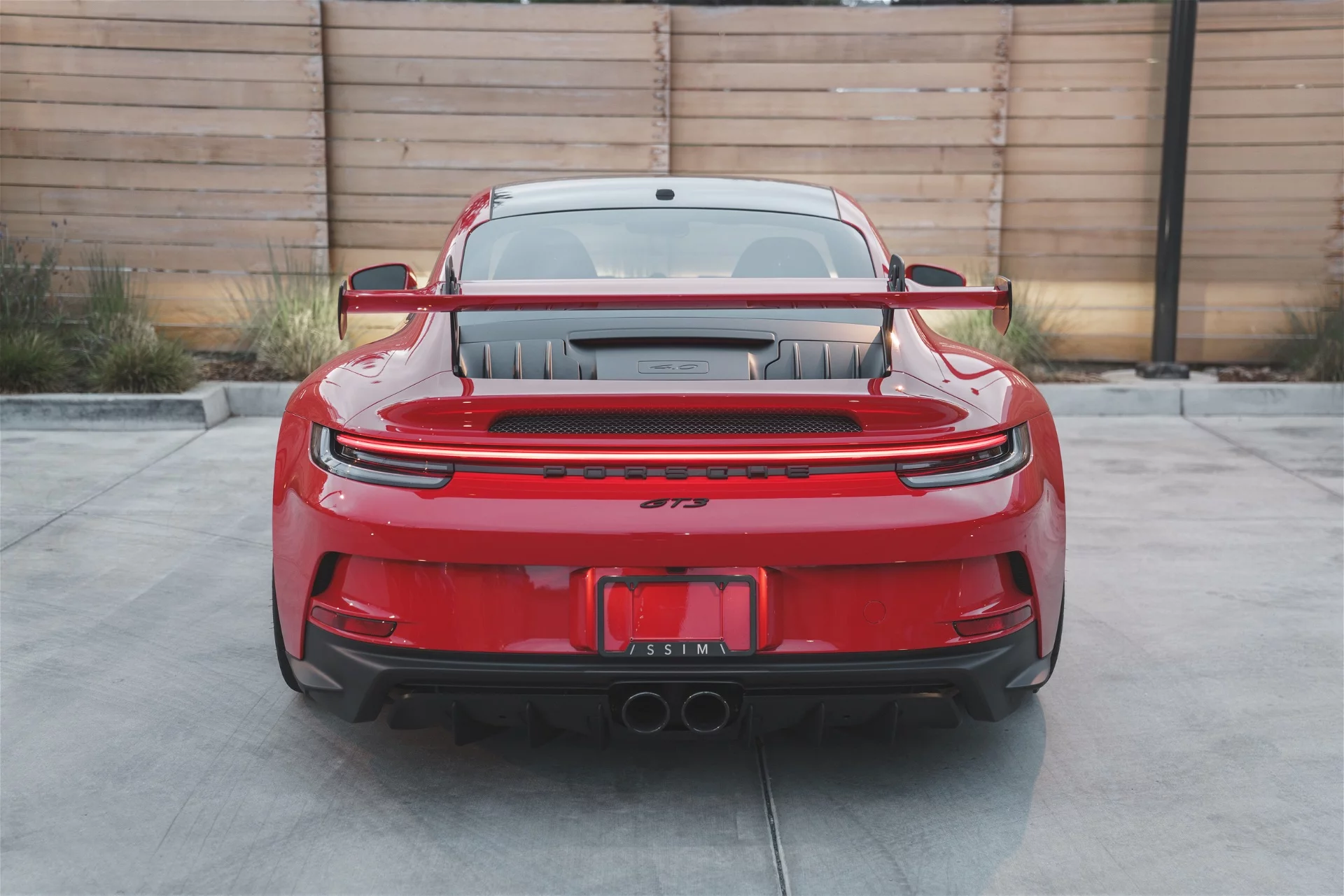 Guards Red Porsche 911 GT3