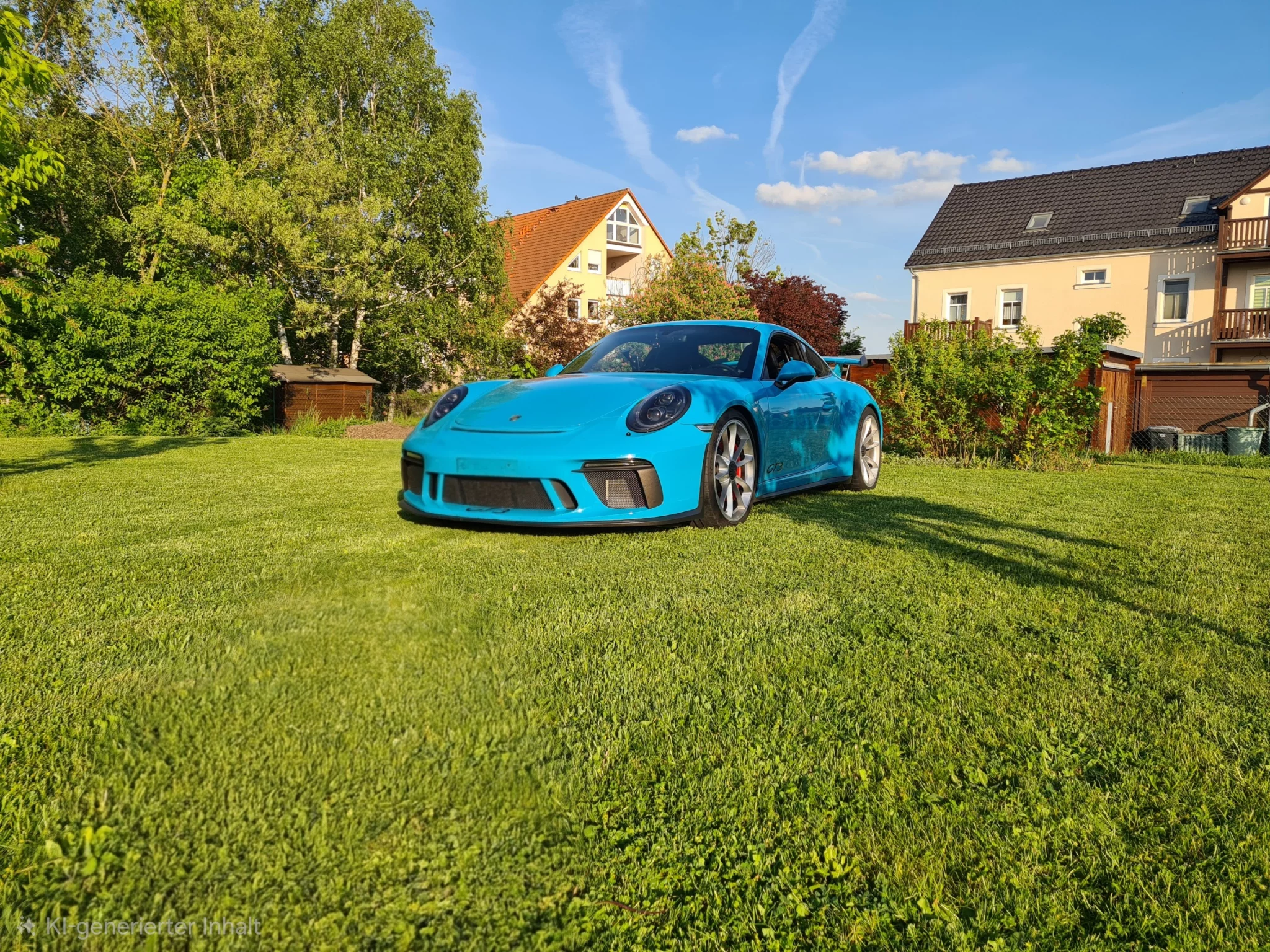Miami Blue Porsche 911 GT3