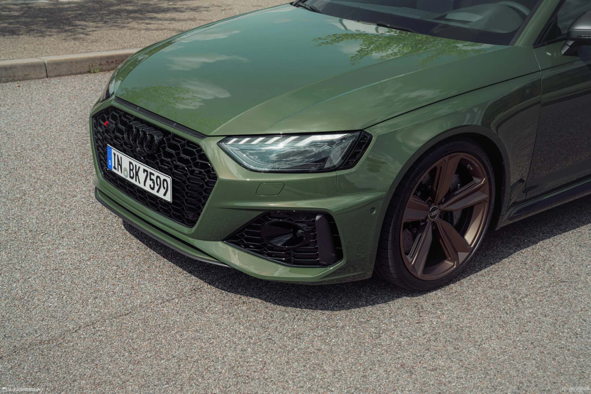 District Green Audi RS4 Avant