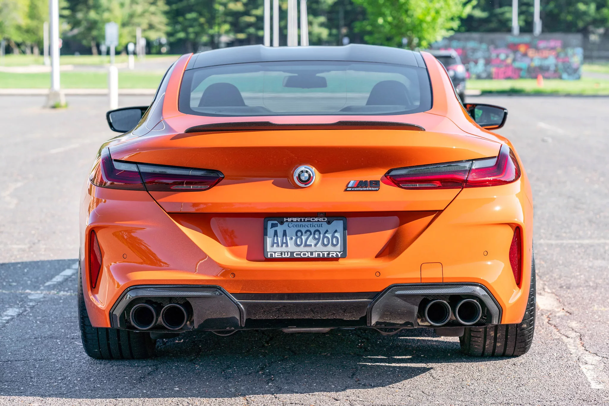 Fire Orange III BMW M8