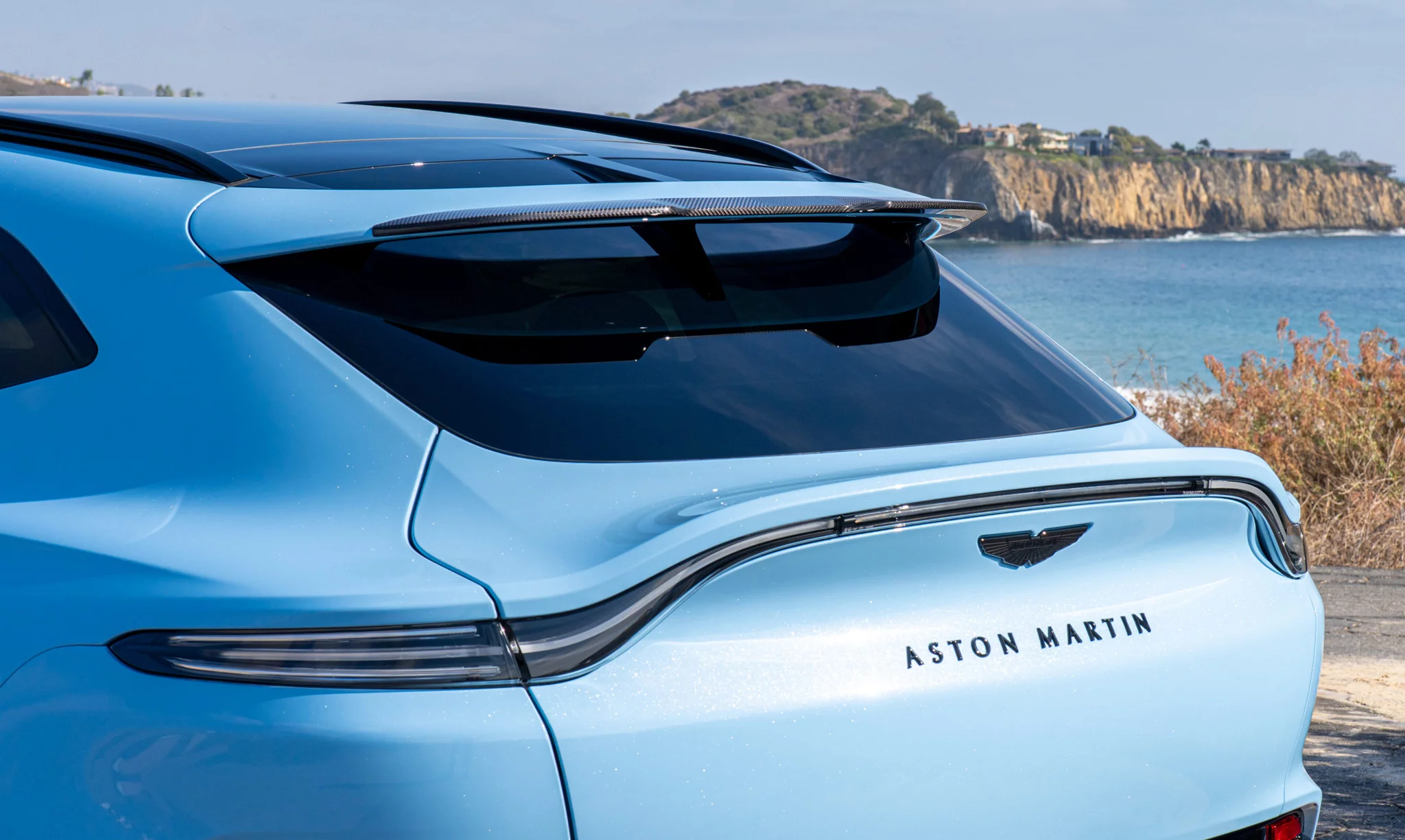 Frosted Glass Blue Aston Martin DBX
